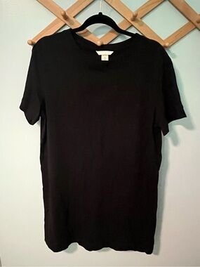 H&M Women’s Black Boxy T-Shirt Dress